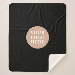 Modern, Minimalist, Elegant and Customizable  Sherpa Blanket