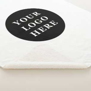 Modern, Minimalist, Elegant and Customizable  Sherpa Blanket