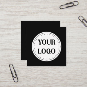 Modern, Minimalist, Elegant and Customizable Square Business Card