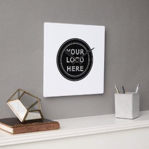 Modern, Minimalist, Elegant and Customizable  Square Wall Clock