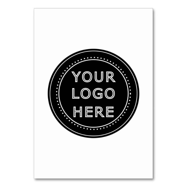 Modern, Minimalist, Elegant and Customizable  Table Number (Front)