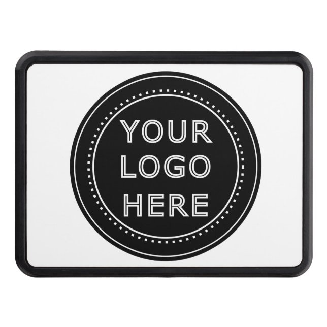 Modern, Minimalist, Elegant and Customizable  Trailer Hitch Cover (Front)