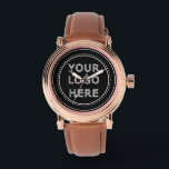 Modern, Minimalist, Elegant and Customizable  Watch<br><div class="desc">EVERYONE CAN USE THIS DESIGN.You are free to add,  edit,  or resize the logo,  photo,  text,  and colours as you choose.Many thanks.</div>