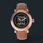 Modern, Minimalist, Elegant and Customizable  Watch<br><div class="desc">EVERYONE CAN USE THIS DESIGN.You are free to add,  edit,  or resize the logo,  photo,  text,  and colours as you choose.Many thanks.</div>