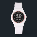 Modern, Minimalist, Elegant and Customizable  Watch<br><div class="desc">EVERYONE CAN USE THIS DESIGN.You are free to add,  edit,  or resize the logo,  photo,  text,  and colours as you choose.Many thanks.</div>
