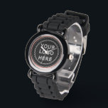 Modern, Minimalist, Elegant and Customizable  Watch<br><div class="desc">EVERYONE CAN USE THIS DESIGN.You are free to add,  edit,  or resize the logo,  photo,  text,  and colours as you choose.Many thanks.</div>