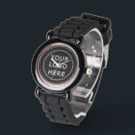 Modern, Minimalist, Elegant and Customizable  Watch<br><div class="desc">EVERYONE CAN USE THIS DESIGN.You are free to add,  edit,  or resize the logo,  photo,  text,  and colours as you choose.Many thanks.</div>