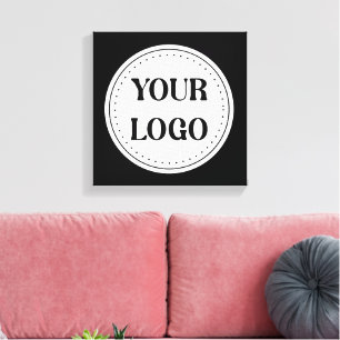 Modern, Minimalist, Elegant & Customizable Canvas Print
