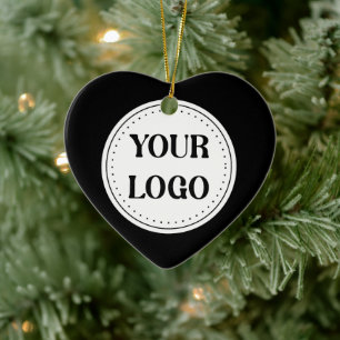 Modern, Minimalist, Elegant & Customizable Ceramic Ornament