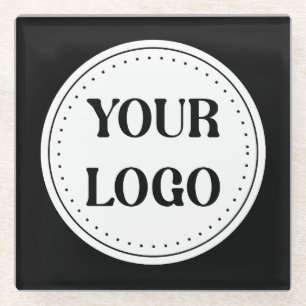 Modern, Minimalist, Elegant & Customizable Glass Coaster