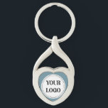 Modern, Minimalist, Elegant & Customizable  Keychain<br><div class="desc">EVERYONE CAN USE THIS DESIGN.You are free to add,  edit,  or resize the logo,  photo,  text,  and colours as you choose.Many thanks.</div>