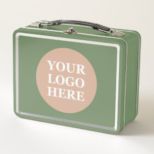 Modern, Minimalist, Elegant & Customizable Metal Lunch Box