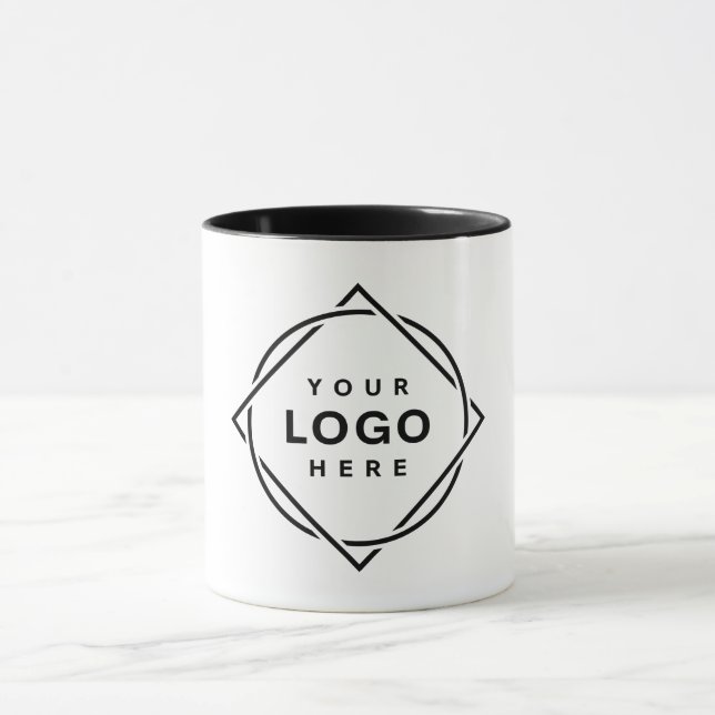 Modern, Minimalist, Elegant & Customizable  Mug (Center)