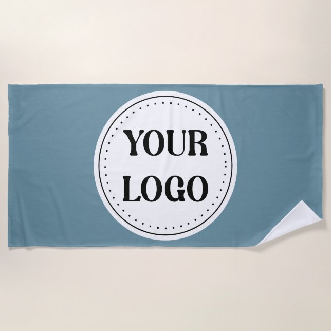 Modern, minimalist, elegant &customizable Ornament Beach Towel (Front)