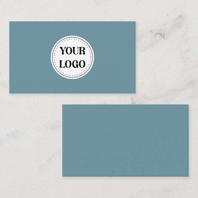 Modern, minimalist, elegant &customizable Ornament Loyalty Card (Front/Back)