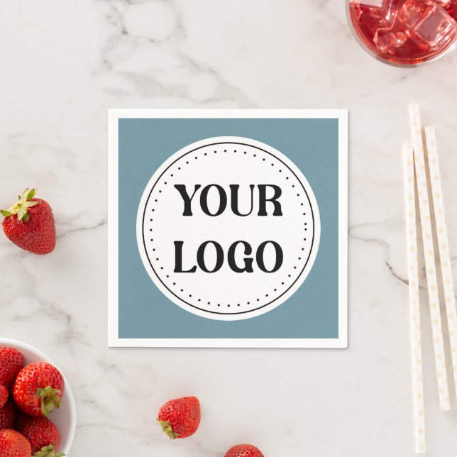 Modern, minimalist, elegant &customizable Ornament Napkin (Insitu)