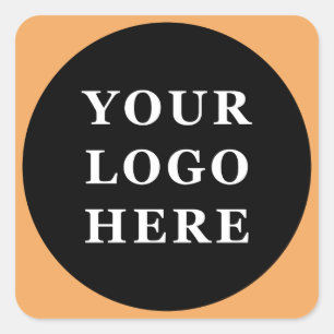  Modern, Minimalist, Elegant & Customizable Square Sticker