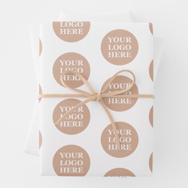   Modern, Minimalist, Elegant & Customizable Wrapping Paper Sheet (In situ)