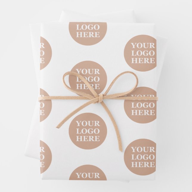 Modern, Minimalist, Elegant & Customizable Wrapping Paper Sheet (In situ)