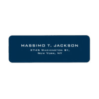 Modern Minimalist Elegant Plain Prussian Blue