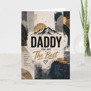 Modern Minimalist Father’s Day Card