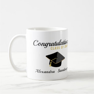 Modern Minimalist graduation class of 2023 Coffee Mug