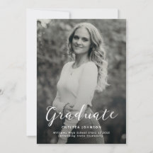 Modern Minimalist Graduation Script