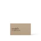 Modern Minimalist | Kraft Rustic Stylish Script