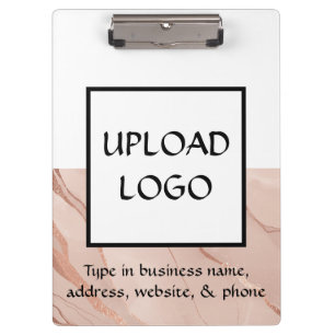 Modern Minimalist Logo Business Promotional Clipboard