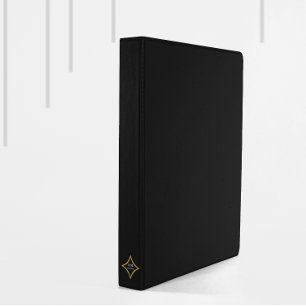 Modern Minimalist Monogram Binder