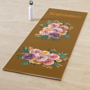 Modern Minimalist Non-Slip Fitness & Meditation Yoga Mat