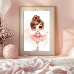Modern Minimalist Nursery Art Poster