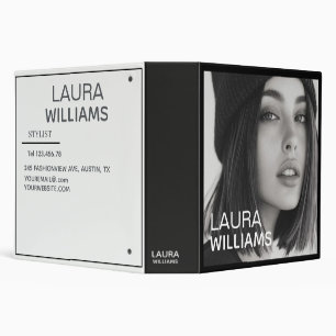 Modern minimalist photo binder