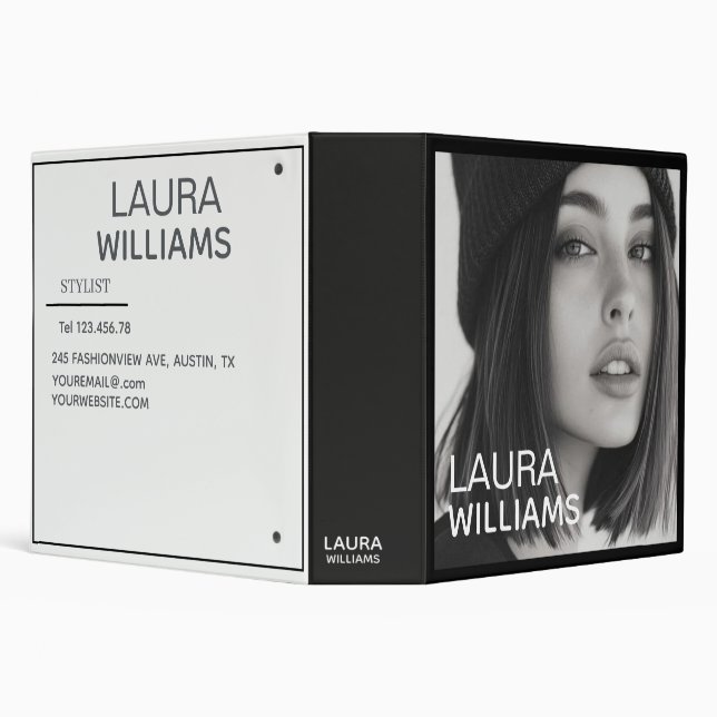Modern minimalist photo  binder (Background)