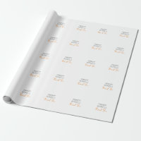 Modern Minimalist Plain Personalized Thank You