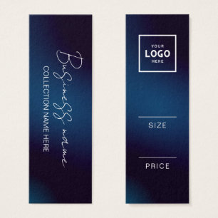 Modern Minimalist Price Hang Tag Card