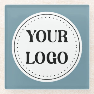 Modern Minimalist Professional Black Glass Coaster