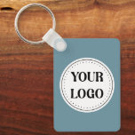 Modern Minimalist Professional Black  Keychain<br><div class="desc">EVERYONE CAN USE THIS DESIGN.You are free to add,  edit,  or resize the logo,  photo,  text,  and colours as you choose.Many thanks.</div>