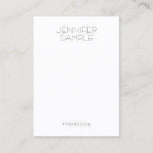 Modern Minimalist Professional Elegant Template Business Card