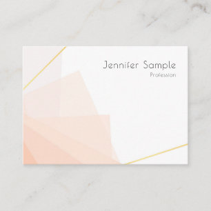 Modern Minimalist Professional Elegant Template Business Card