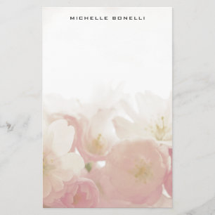 Modern Minimalist Professional Flower Design Stationery