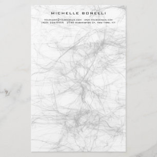 Modern Minimalist Professional Grey Design Stationery