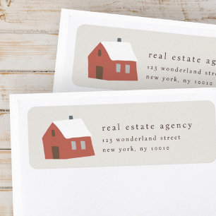 Modern Minimalist Real Estate Business Holiday