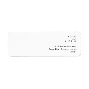 Return Address Labels | Zazzle