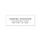 Modern Minimalist Return Address