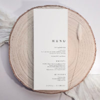 Modern Minimalist Room for Name Tags Wedding