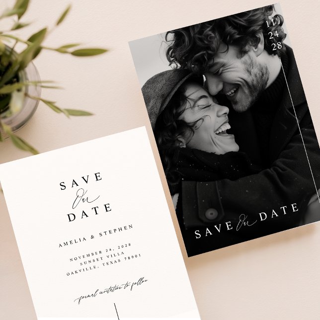 Modern Minimalist Save the Date Invitation (Creator Uploaded)