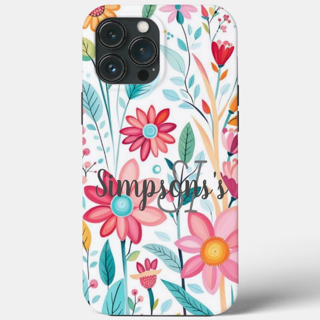 Modern Minimalist Script Case-Mate iPhone Ca Case-Mate iPhone Case (Back)