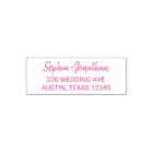 Modern Minimalist Script | Wedding Return Address