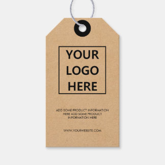 Modern Minimalist Simple Clothing Kraft Paper Gift Tags
